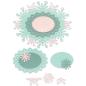 Preview: Sizzix - Stanzschablone "Snowflake Labels" Thinlits Craft Dies by Olivia Rose