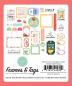 Preview: Carta Bella - Stanzteile & Anhänger "Fruit Stand" Ephemera Frames & Tags