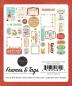 Preview: Carta Bella - Stanzteile & Anhänger "Roll With It" Ephemera Frames & Tags