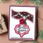 Preview: Creative Expressions - Stanzschablone "Festive Collection Poinsettia Ribbon Wave" Craft Dies Design by Sue Wilson