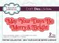 Preview: Creative Expressions - Stanzschablone "Festive Collection May Your Day Be Merry & Bright" Craft Dies Design by Sue Wilson