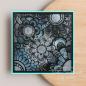 Preview: Creative Expressions - Schablone 6x6 Inch "Flower" Stencil Design by Dora