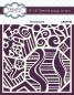 Preview: Creative Expressions - Schablone 6x6 Inch "Honeycomb" Stencil Design by Dora