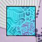Preview: Creative Expressions - Schablone 6x6 Inch "Honeycomb" Stencil Design by Dora