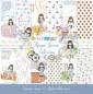 Preview: Papers For You - Designpapier "Olympic Games Niña Castaña" Scrap Paper Pack 30,5 x 32 cm - 12 Bogen