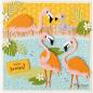 Preview: Marianne Design - Präge- und Stanzschalone "Flamingo Family" Collectables Dies