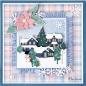 Preview: Marianne Design - Stanzschablone "Fijne Feestdagen Vierkant" Craftables Dies