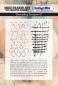 Preview: IndigoBlu - Gummistempel Set "Textures" A6 Rubber Stamp