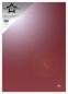 Preview: Paper Favourites - Spiegelkarton "Opera Red" Mirror Card Matte A4 - 5 Bogen