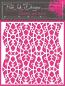 Preview: Pink Ink Designs - Schablone "Snowflake Wave" Stencil