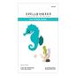 Preview: Spellbinders - Stanzschablone "Luna the Seahorse" Dies
