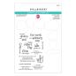 Preview: Spellbinders - Stempelset & Stanzschablone "Fair Winds Sentiments" Clear Stamps & Dies