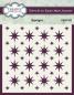 Preview: Creative Expressions - Schablone 6x8 Inch "Starlight" Stencil Design by Taylor Made Journals