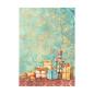 Preview: Stamperia - Decopatch Papier "Backgrounds" Decoupage A6 - 8 Bogen  