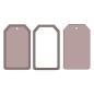 Preview: Stamperia - Holzteile "Rectangular Tag" MDF Crafty Shapes Blanks