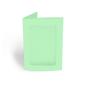 Passepartoutkarte rechteck 3-Fach DIN B6 in pastell grün