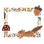 Preview: Simple Stories - Chipboard Frames "Cider & Donuts" 
