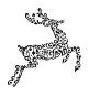 Preview: Holz-Stempel "Romantische Weihnacht" 8x8,5 cm