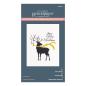 Preview: Spellbinders - Buchdrucktechnik "Dashing Reindeer" BetterPress Plate & Dies