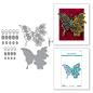 Preview: Spellbinders - Stanzschablone "Peacock Butterfly" Dies