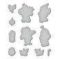 Preview: Spellbinders - Stanzschablone "Sketched Santas" Dies by Simon Hurley