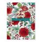 Preview: Spellbinders - Buchdrucktechnik "Winter Rose Background Bundle" BetterPress Plate & Stencil