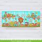 Preview: Lawn Fawn - Stempelset "Little Woodland Library" Clear Stamps