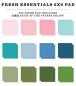 Preview: Echo Park - Cardstock "Fresh" Essentials Paper 6x6 Inch - 24 Bogen 