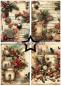 Preview: Paper Favourites - Designpapier "Vintage Christmas" Paper Pack A5 - 24 Bogen