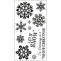 Preview: Sizzix - Stempelset "White Christmas" Clear Stamps Design by Catherine Pooler