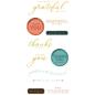 Preview: Sizzix - Stanzschablone & Stempelset "Thankful Sentiments" Framelits Craft Dies & Clear Stamps by 49 and Market