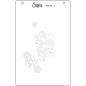 Preview: Sizzix - Schablone "Winter Wishes #3" Layered Stencil Design by Jen Long