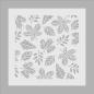 Preview: Crafters Companion - Schablone 8,5x8,5 Inch "Golden Fall" Stencil