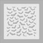 Preview: Crafters Companion - Schablone 8,5x8,5 Inch "Spooky Skies" Stencil