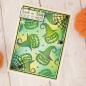 Preview: Crafters Companion - Schablone 8,5x8,5 Inch "Trick or Treat" Stencil