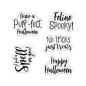 Preview: Crafters Companion - Stempelset & Stanzschablone "Feline Spooky" Stamp & Dies