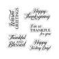 Preview: Crafters Companion - Stempelset & Stanzschablone "Thanksgiving Turkey" Stamp & Dies