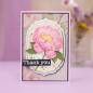 Preview: Crafters Companion - Stanzschablone "Beautiful Peony" Dies