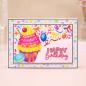 Preview: Crafters Companion - Prägefolder "Birthday Cupcake" 3D Embossingfolder