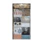 Preview: Tim Holtz - Idea Ology - Stanzteile "Halloween Collage Strips Large" Die Cuts
