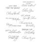 Preview: Spellbinders - Buchdrucktechnik "Cheers Sentiments" BetterPress Plate & Dies