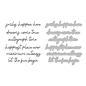 Preview: Spellbinders - Buchdrucktechnik "Magic Sentiments" BetterPress Plate & Dies