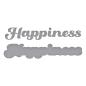Preview: Spellbinders - Stanzschablone "Happiness" Dies