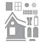 Preview: Spellbinders - Stanzschablone "Home Sweet Home" Dies