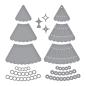 Preview: Spellbinders - Stanzschablone "Stitched Holiday Tree" Dies