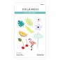 Preview: Spellbinders - Stanzschablone "Tropical Flair" Dies