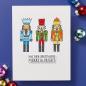 Preview: Spellbinders - Buchdrucktechnik "Nutcracker Trio" BetterPress Plate & Dies