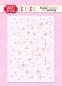 Preview: Craft & You Design - Schablone 10,5x14,2cm "Sparks" Stencil