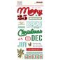 Preview: Simple Stories - Aufkleber "Simple Vintage Holly Jolly" Foam Sticker