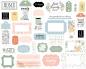 Preview: Echo Park - Stanzteile & Anhänger "Our Happy Place" Frames & Tags 